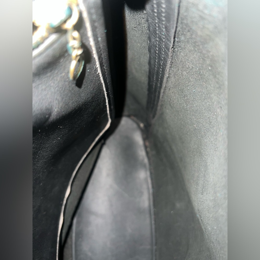 Vintage Coach Medium Slim Duffle Sac in Black Leather - Picture 11 of 16